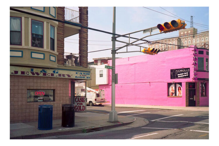 Pacific Avenue II, Atlantic City, NJ 2014 pastime paradise all american favorites usa america amerika uncommon places common places art kunst photography fotografie photographie fineart photography fineart newtopographics beyond places vanishing places contemporary art americanprospects american views picturing america urban stills approaching nowhere cityscape roadside america american surfaces places münster muenster christian gieraths thomas ruff düsseldorf Fotoschule interieur downtown artwork Galerie gallery