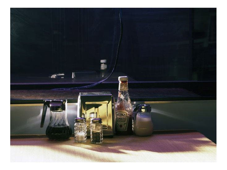John Doe's Diner, 2020 Condiment set salt pepper gumball gumballmachine stilllife jukebox pastime paradise all american favorites usa america amerika uncommon places common places art kunst photography fotografie photographie fineart photography fineart newtopographics beyond places vanishing places contemporary art americanprospects american views picturing america urban stills approaching nowhere cityscape roadside america american surfaces places münster muenster christian gieraths thomas ruff düsseldorf Fotoschule interieur downtown artwork Galerie gallery