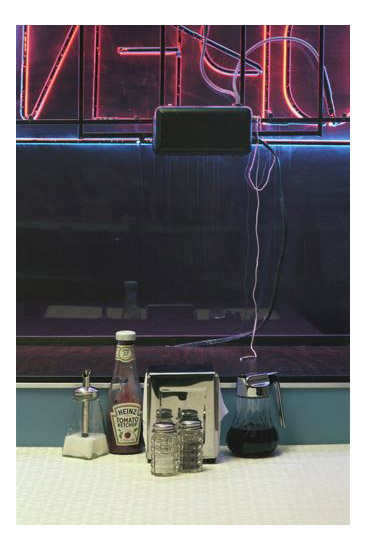 The Eden Diner, 2020 Condiment set salt pepper gumball gumballmachine stilllife jukebox pastime paradise all american favorites usa america amerika uncommon places common places art kunst photography fotografie photographie fineart photography fineart newtopographics beyond places vanishing places contemporary art americanprospects american views picturing america urban stills approaching nowhere cityscape roadside america american surfaces places münster muenster christian gieraths thomas ruff düsseldorf Fotoschule interieur downtown artwork Galerie gallery