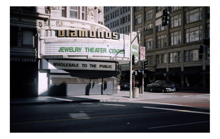 Diamonds Theatre 7th Street/ Hill Street, Los Angeles, CA, 2006 California Kalifornien pastime paradise all american favorites usa america amerika uncommon places common places art kunst photography fotografie photographie fineart photography fineart newtopographics beyond places vanishing places contemporary art americanprospects american views picturing america urban stills approaching nowhere cityscape roadside america american surfaces places münster muenster christian gieraths thomas ruff düsseldorf Fotoschule interieur downtown artwork Galerie gallery